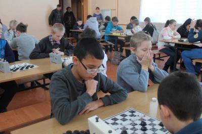 В Старожилово прошли большие детские шашечные баталии